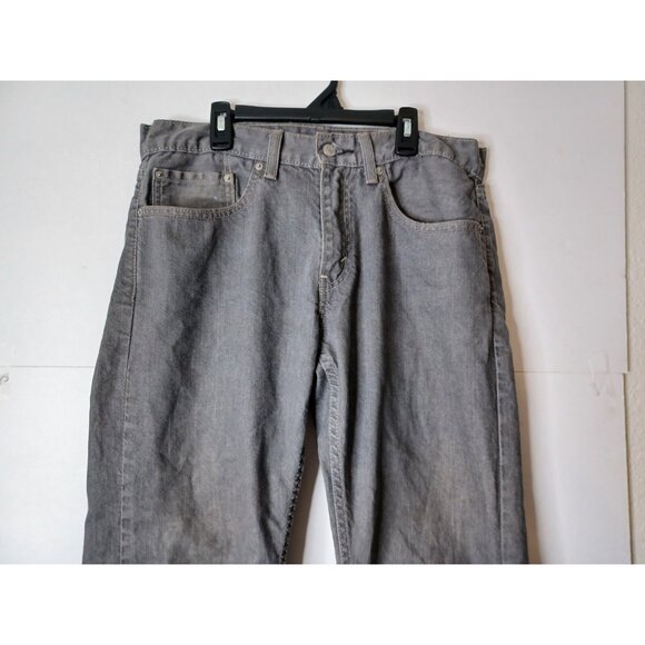 Levi’s Strauss 559 Black 34/32 Mens Straight Leg Regular Fit Denim Jeans - Picture 6 of 9